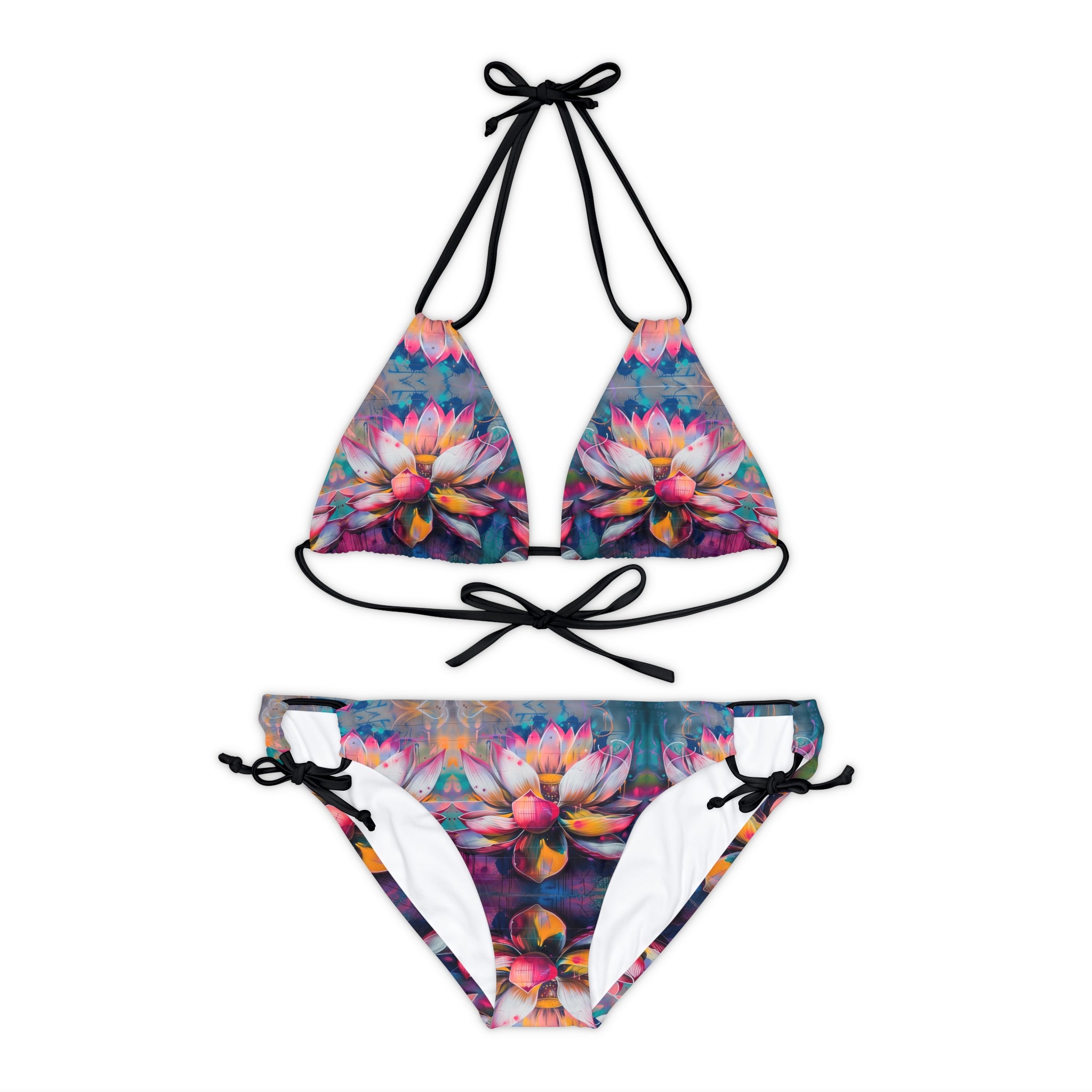 Amazon.com: Hawaiian Print Bikini Sets for Women Sexy
